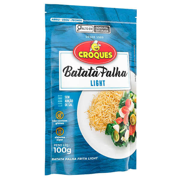 Batata Palha 65% Menos Sódio 100g