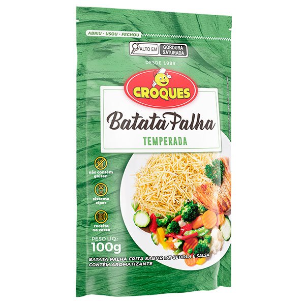 Batata Palha Temperada 100g